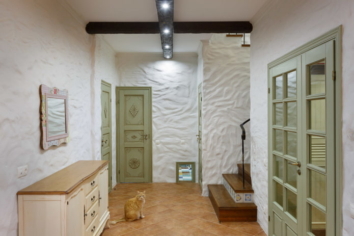 Türen im Provence-Stil: Typen, Materialien, Farben, Design und Dekor
