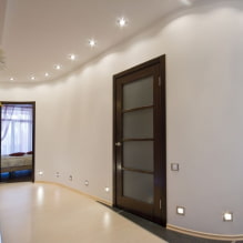 Wengetüren im Inneren der Wohnung: Fotos, Ansichten, Design, Kombination mit Möbeln, Tapeten, Laminat, Sockel-6