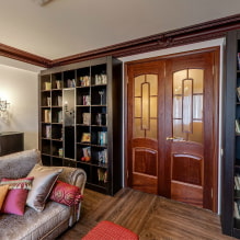 Türen für Laminat: Regeln zum Kombinieren von Farben, Foto im Inneren der Wohnung-1