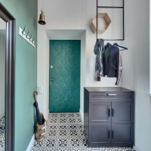 Врата у ходник и ходник: врсте, дизајн, боја, комбинације, фотографије у унутрашњости-8