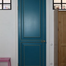 Tips for choosing door color: combination with walls, floors, skirting boards, furniture-2