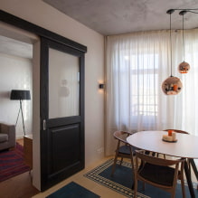 Tippek az ajtó színének kiválasztásához: kombináció falakkal, padlóval, szegélylécekkel, bútorokkal-4