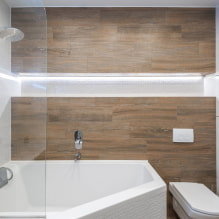 Niches in the bathroom: filling options, choosing a location, design ideas-3