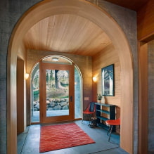 Doorway without a door: finishing methods, sizes and shapes, design options-0