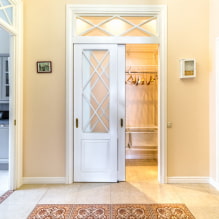 Interior sliding doors: photo, design, types, materials, color, decor -6