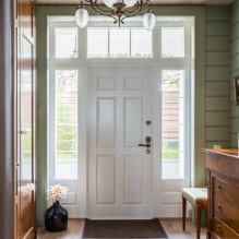 Улазна врата: фотографија, врсте материјала, боја, унутрашња декорација, дизајн-7