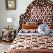 Kovácsoltvas ágyak: fotó, típusok, szín, kivitel, kopjafa kovácsolt elemekkel-7