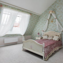 ผ้าคลุมเตียงในห้องนอน: ภาพถ่าย, การเลือกใช้วัสดุ, สี, การออกแบบ, ภาพวาด-4
