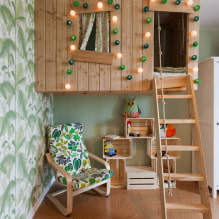 Children's beds: photos, types, materials, shapes, colors, design options, styles-3