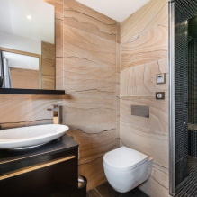 Fürdőszoba csempék: tippek a választáshoz, típusok, formák, színek, design, díszítési helyek-3