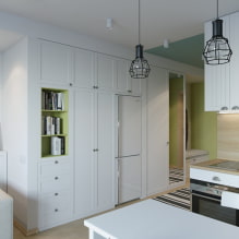 Entwurf eines kleinen Studio-Apartments von 22 qm. M. - Innenfotos, Reparaturbeispiele-1
