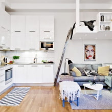 Design of a small studio apartment of 22 sq. m. - interior photos, examples of repair-2