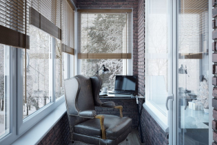 Wie rüste ich ein Büro auf einem Balkon oder einer Loggia in einer Wohnung aus?
