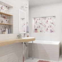 Provence stílusú fürdőszoba kialakítás-5