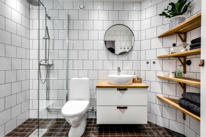 How to decorate a Scandinavian bathroom? - detailed design guide