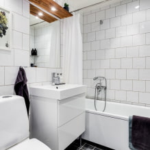 Hogyan díszítsünk egy skandináv fürdőszobát? - részletes tervezési útmutató-5