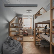 Wohnungsdesign 60 qm M. - Ideen für die Gestaltung von 1,2,3,4-Zimmer und Studios-4