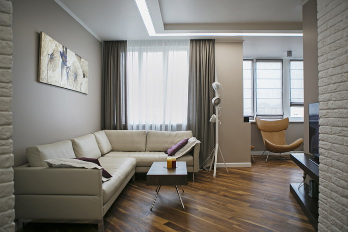 Apartment design 70 sq. m. - arrangement ideas, photos in the interior of the rooms