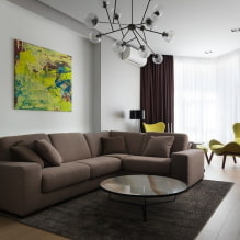 Wohnungsdesign 100 qm M. - Gestaltungsideen, Fotos im Inneren der Räume-2