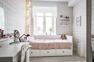 Room for a teenage girl: choice of color, style, decoration ideas, zoning, decor