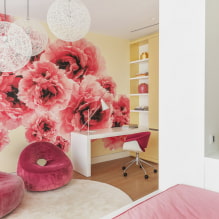Room for a teenage girl: choice of color, style, decoration ideas, zoning, decor-2