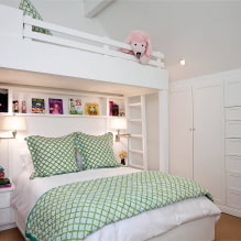 Дечија соба у белој боји: комбинације, избор стила, декорација, намештај и декор-0