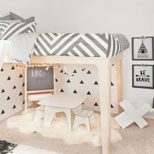 Children's room in white: combinations, choice of style, decoration, furniture and decor-2
