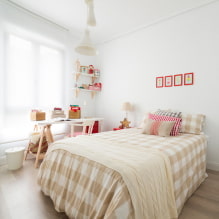 Children's room in white: combinations, choice of style, decoration, furniture and decor-5