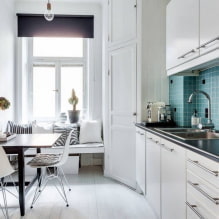Skandinavischer Stil im Inneren der Küche: ein gemütliches Design schaffen-4