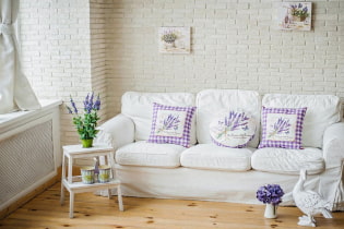 Hogyan lehet díszíteni egy provence-i stílusú nappali belső terét? - részletes stílus útmutató