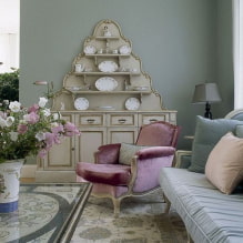 Hogyan lehet díszíteni egy provence-i stílusú nappali belső terét? - részletes stílusismertető-5