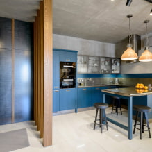 So dekorieren Sie eine Küche im Loft-Stil - eine detaillierte Designanleitung-0