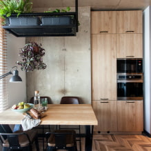 Hogyan díszítsünk egy loft stílusú konyhát - részletes tervezési útmutató-6