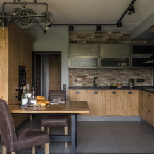 So dekorieren Sie eine Küche im Loft-Stil - eine detaillierte Designanleitung-7
