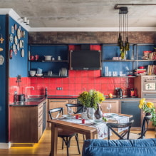 So dekorieren Sie eine Küche im Loft-Stil - eine detaillierte Designanleitung-8