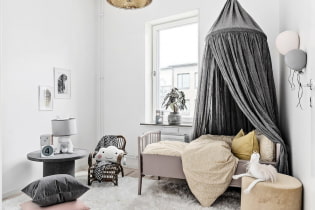 Дечија соба у скандинавском стилу: карактеристичне особине, дизајнерске идеје
