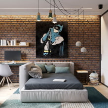 Loft-style nursery: design features, photo in the interior of room-2