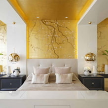 Жута спаваћа соба: карактеристике дизајна, комбинације са другим бојама-1