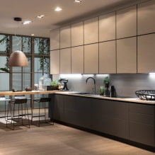 Szecessziós konyhák: tervezési jellemzők, kivitelezés és bútorok-0