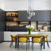 Modern kitchens: design features, finishes and furniture-3