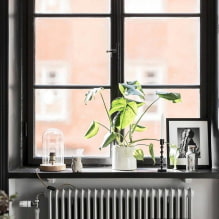 How to decorate a windowsill? Decor options, photo in the interior.-1