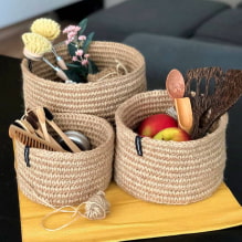 How to make a crochet basket with your own hands? -2