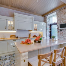 Kitchen with an island - interior photo-8