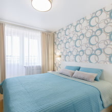Schlafzimmer in Blautönen: Designmerkmale, Farbkombinationen, Gestaltungsideen-6