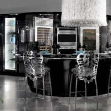 Art Deco kitchen: design features, real design examples-3
