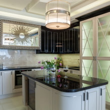 Art Deco kitchen: design features, real design examples-4