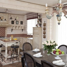 Country style kitchen: features, ideas for home and apartment-1