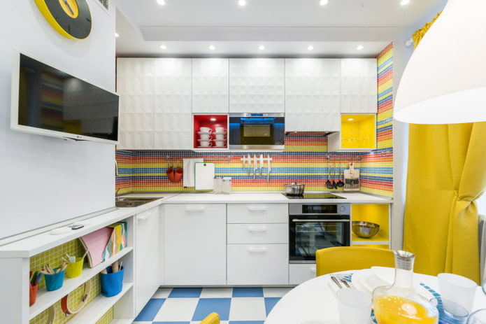 Was ist die beste Farbe für die Küche? Gestaltungstipps, Ideen und Fotos.