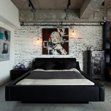 Loft style bedroom design - detailed guide-2