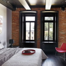 Loft style bedroom design - detailed guide-3